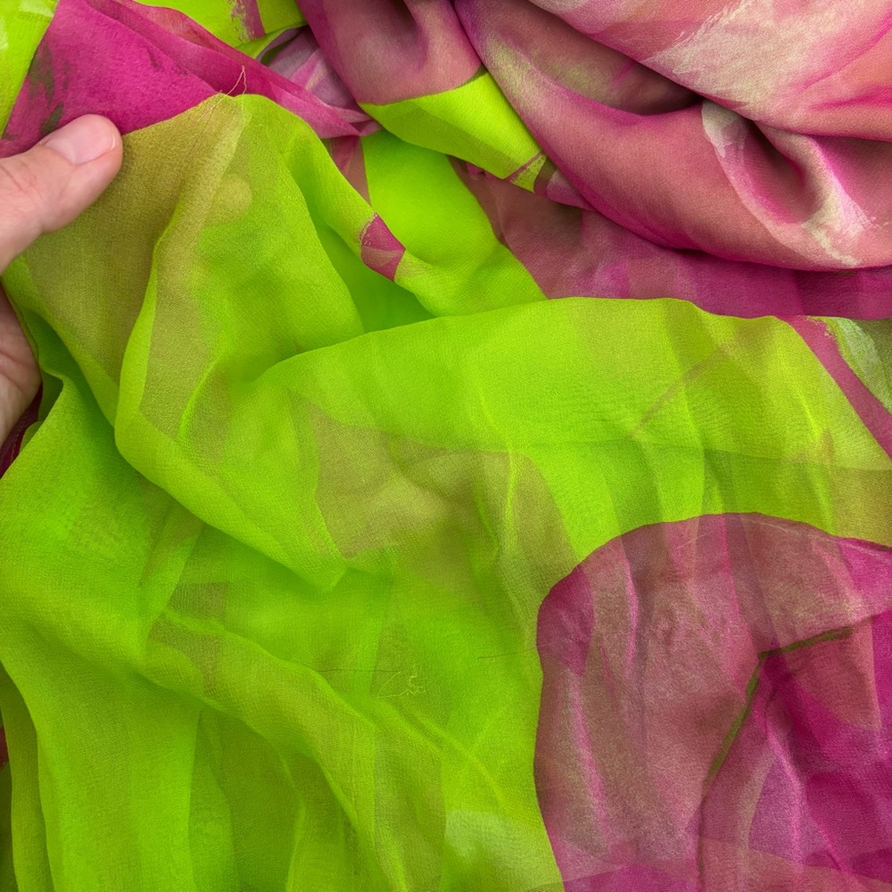 Retrofete Marisol Strapless Dress in Lime Anthurium Size S - Picture 4 of 13